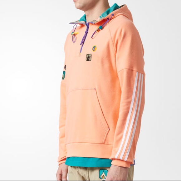 NWT adidas x Pharrell Hu Sunglow Hoodie L - Picture 2 of 8